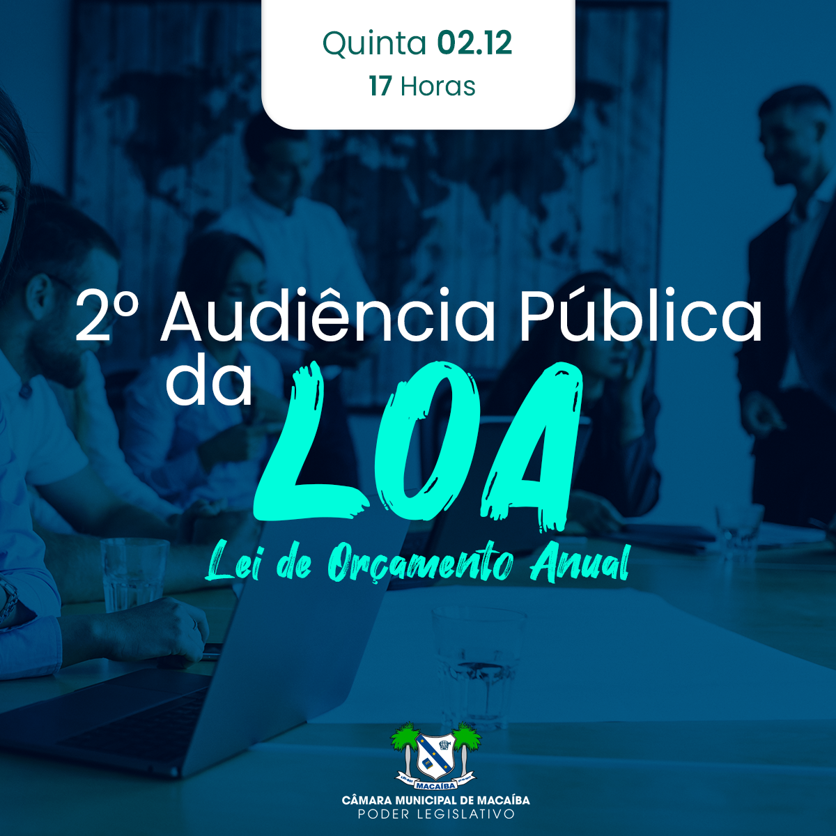 Read more about the article 2° Audiência Pública para discutir a LOA (Lei de Orçamento Anual)