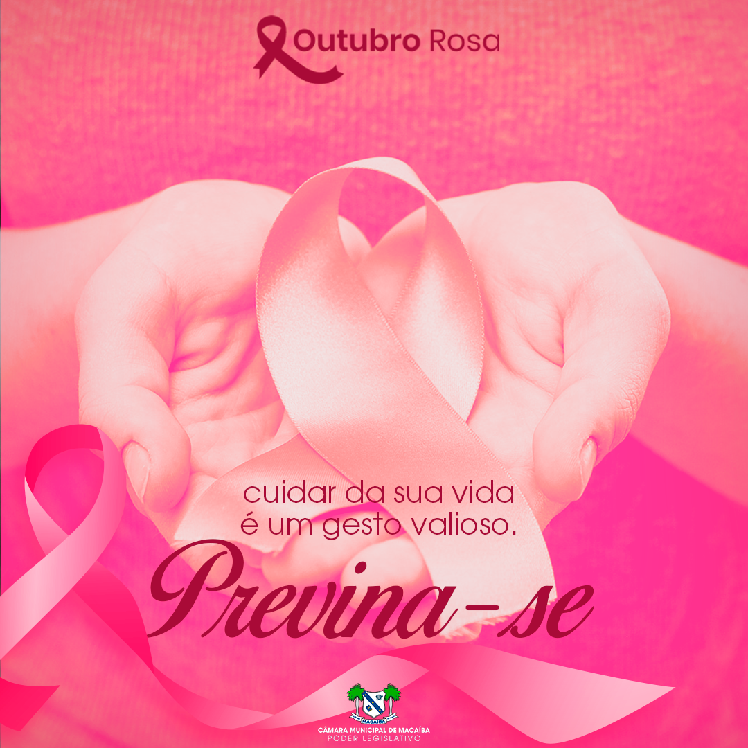 Read more about the article Outubro Rosa: A Câmara de Macaíba apoia esta causa