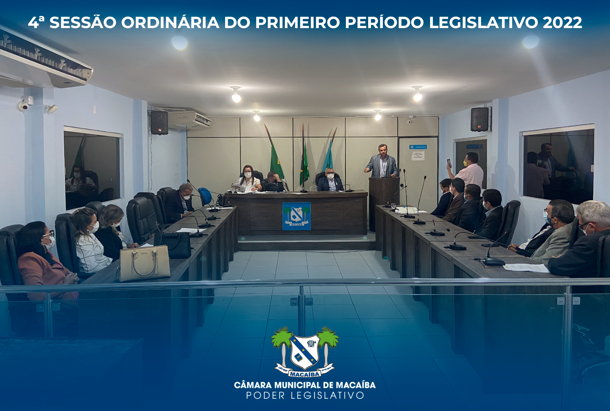 Read more about the article 4ª Sessão Ordinária do Primeiro Período Legislativo 2022