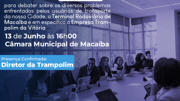 Leia mais sobre o artigo Audiência pública debaterá os diversos problemas enfrentados pelos usuários de transporte da nossa cidade.