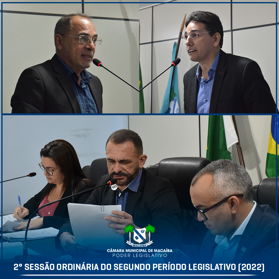 Read more about the article 2ª Sessão Ordinária do Segundo Período Legislativo 2022