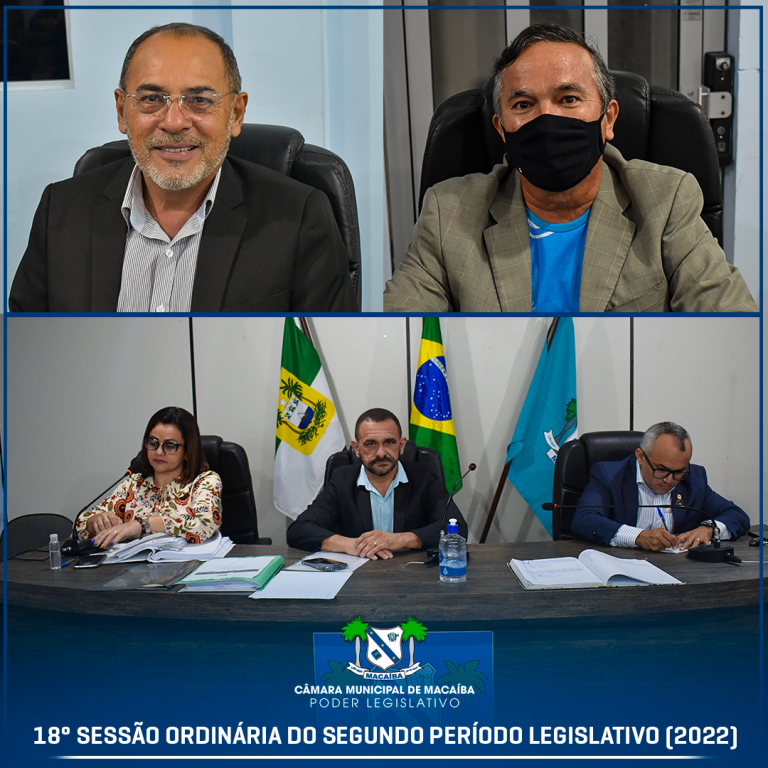 Leia mais sobre o artigo 18ª Sessão Ordinária do Segundo Período Legislativo 2022