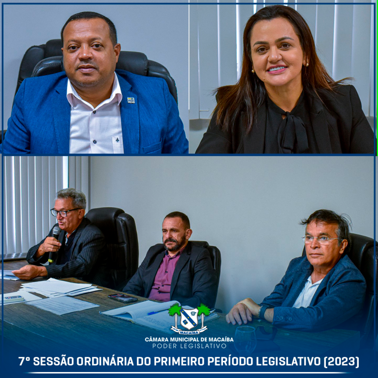 Leia mais sobre o artigo 7ª Sessão Ordinária do 1º Período Legislativo 2023