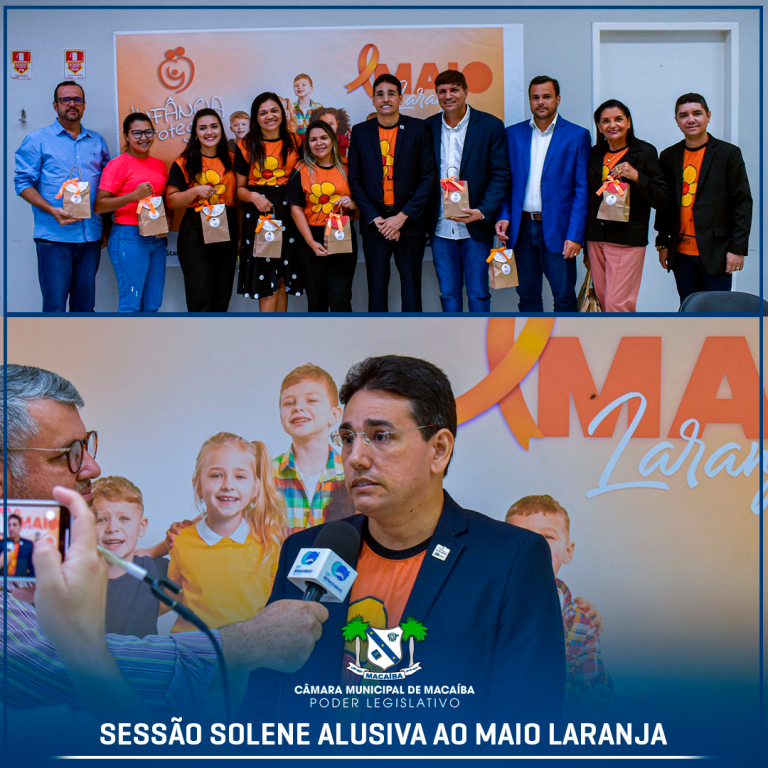 Leia mais sobre o artigo Sessão solene alusiva ao Maio Laranja