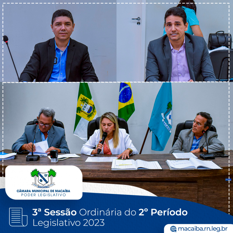 Leia mais sobre o artigo 3ª Sessão Ordinária do 2º Período Legislativo 2023