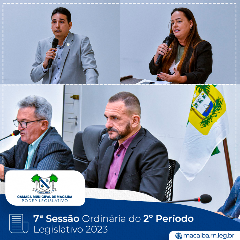 Leia mais sobre o artigo 7ª Sessão Ordinária do 2º Período Legislativo 2023