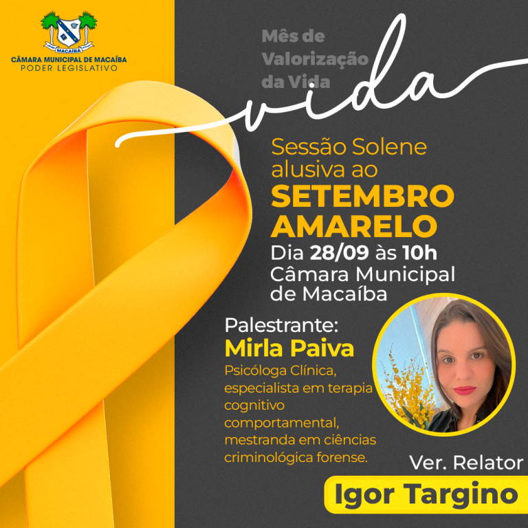 Leia mais sobre o artigo CONVITE!