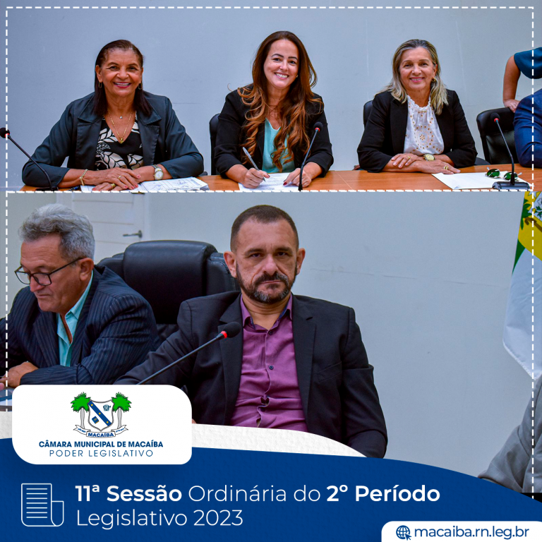 Leia mais sobre o artigo 11ª Sessão Ordinária do 2º Período Legislativo 2023