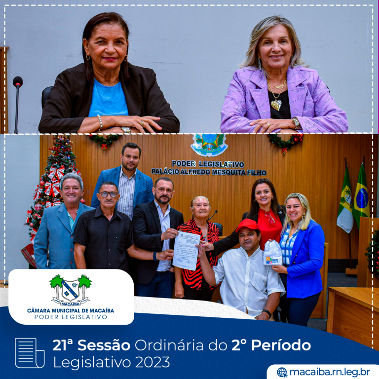 Leia mais sobre o artigo 21ª Sessão Ordinária do 2º Período Legislativo 2023