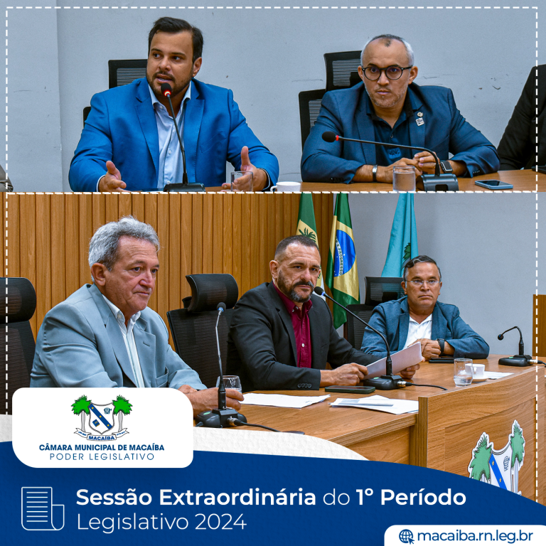 Leia mais sobre o artigo Sessão Extraordinária