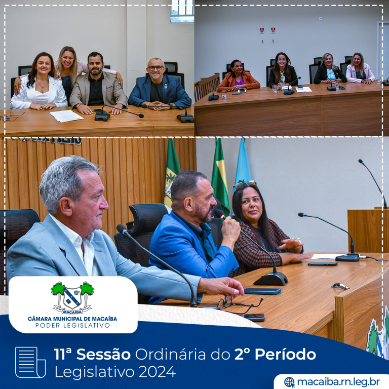 Leia mais sobre o artigo 11ª Sessão Ordinária do 2º Período Legislativo 2024