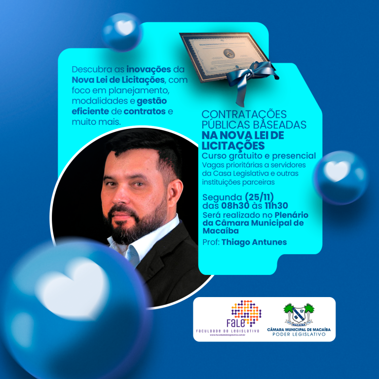 Leia mais sobre o artigo Contratações Públicas baseadas na Nova Lei de Licitações