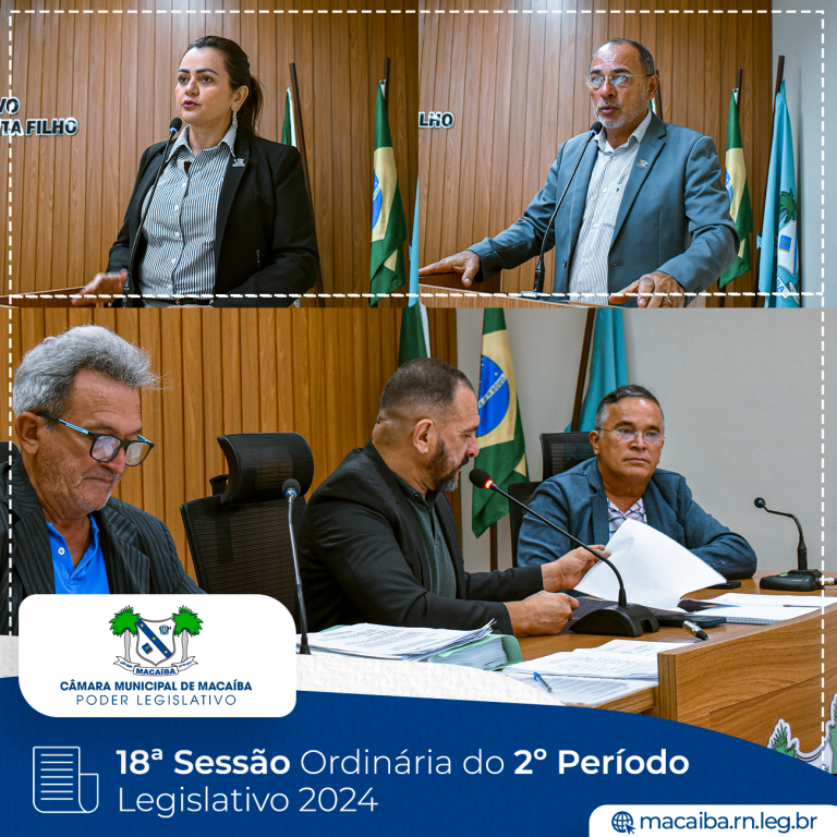 Leia mais sobre o artigo 18ª Sessão Ordinária do 2º Período Legislativo 2024