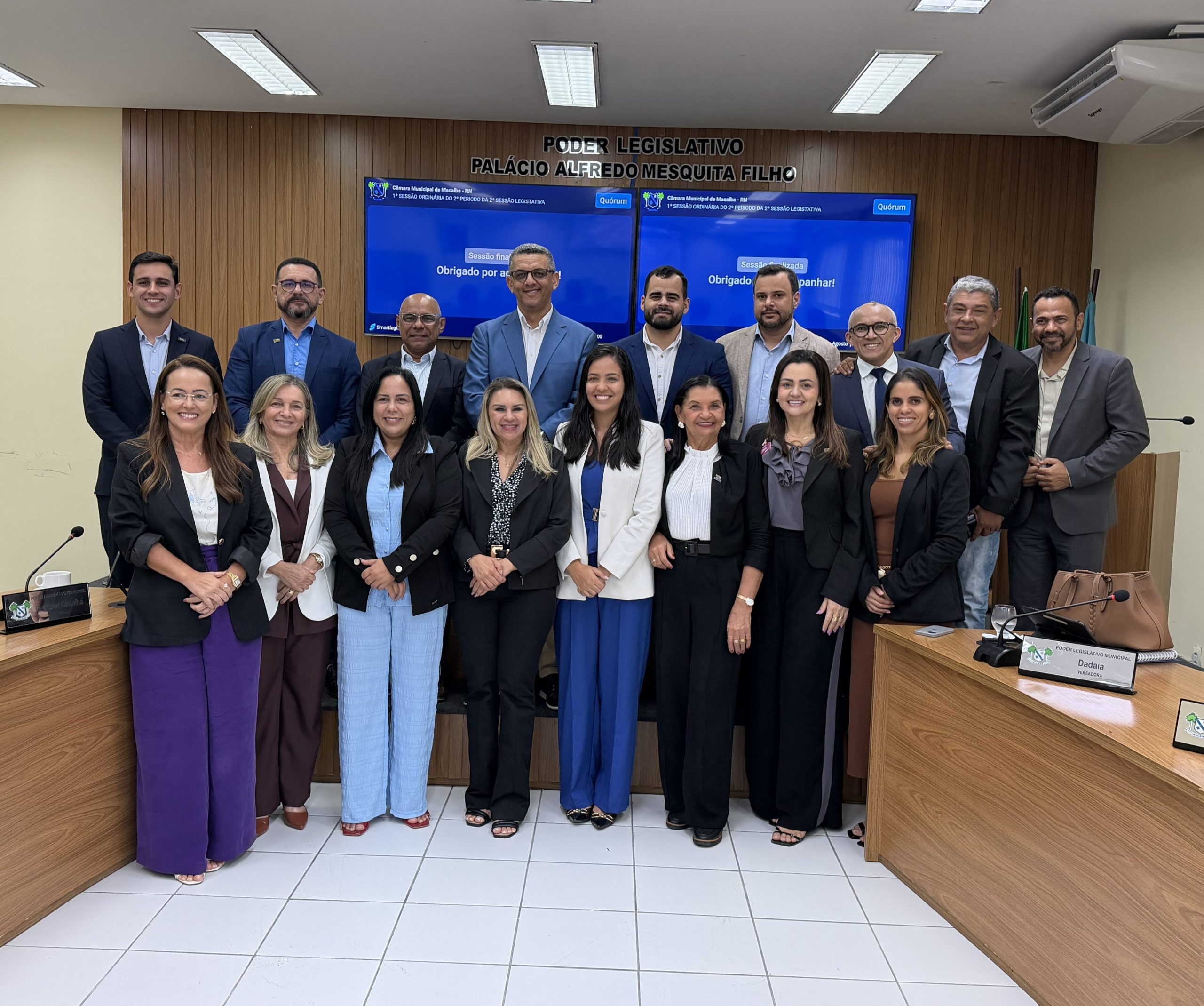 Leia mais sobre o artigo Câmara Municipal de Macaíba realiza a 1ª Sessão Ordinária do 2º Período Legislativo de 2026